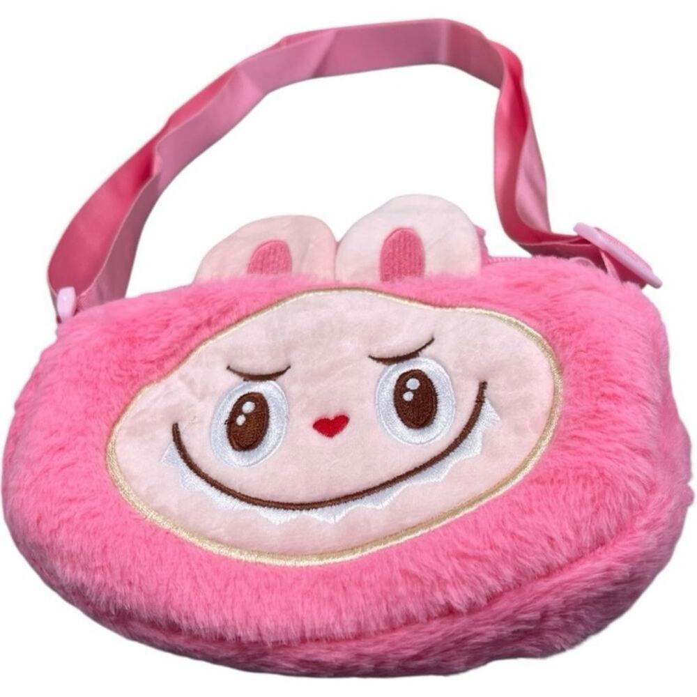 Labubu The Monster Pink Shoulder Crossbody Bag